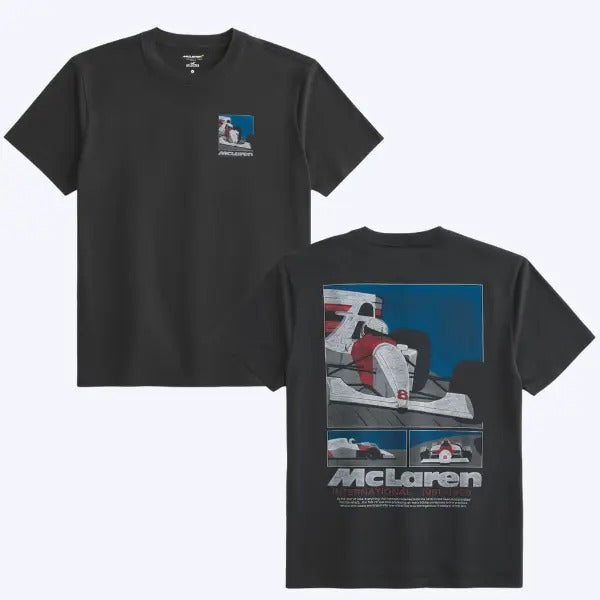 Relaxed McLaren Graphic Shirt, Gift For Boyfriend