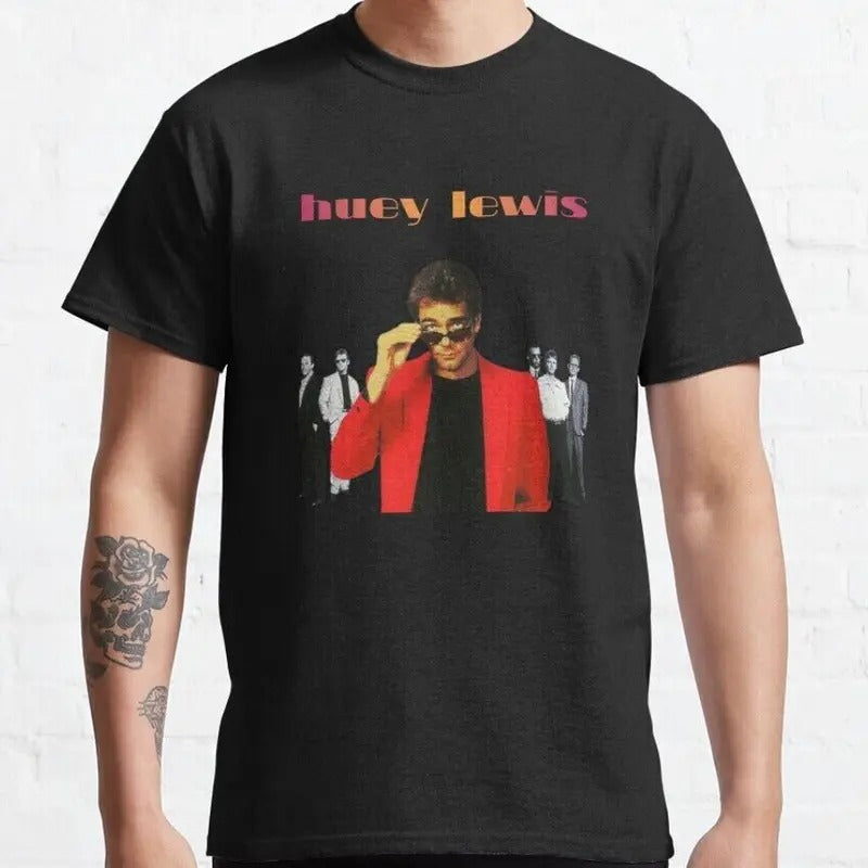 Retro Vintage Huey Band Legend Classic T-Shirt S-3XL
