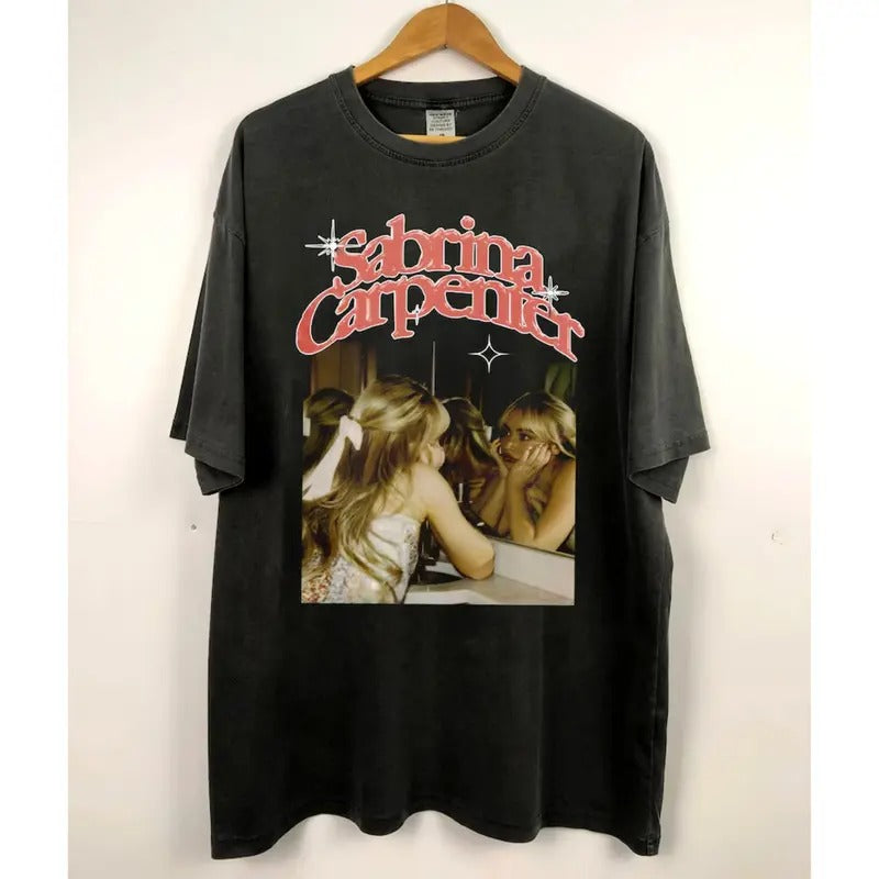 Sab.Rina Vintage 90s Shirt, Sab.Rina World Tour Shirt, Carpenter Graphic Shirt, Trendy Shirt For 2024