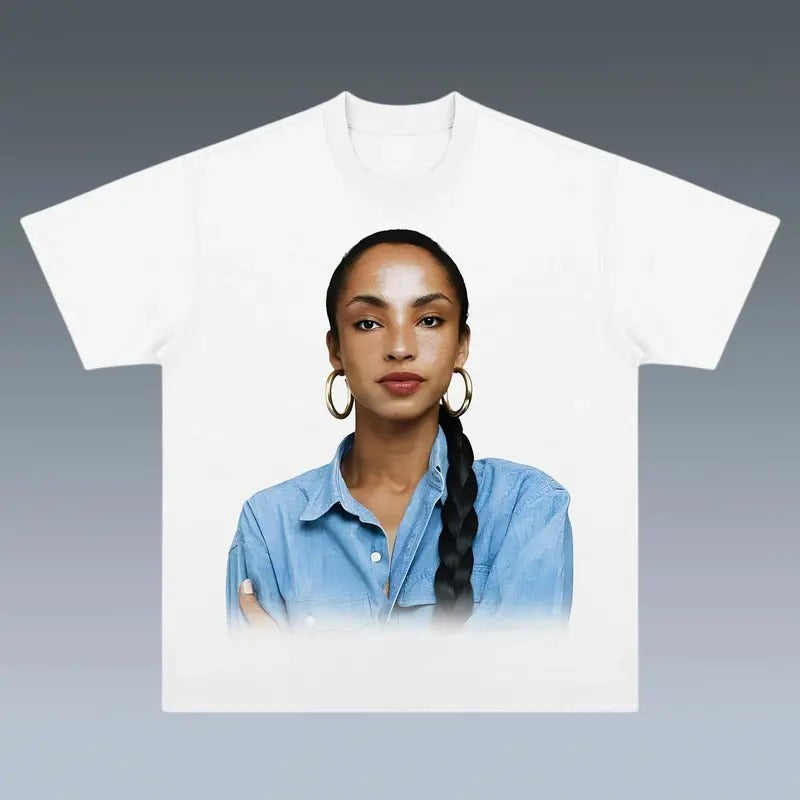Sade Vintage 90s Graphic Shirt, Sade Diamond Music Retro Tshirt Summer Casual Streetwear Womenswear Crewneck