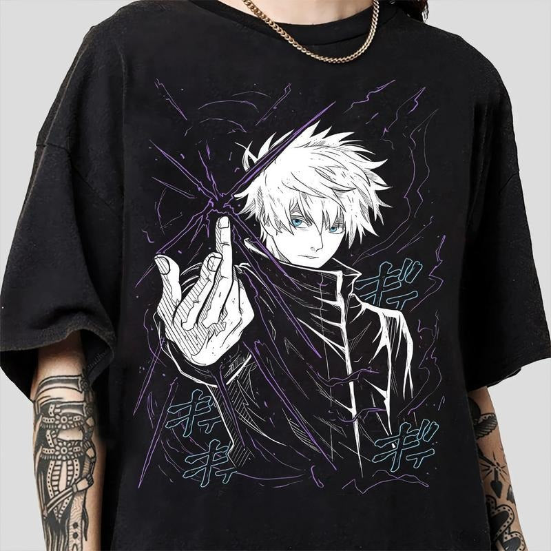 Satoru Gojo Anime Shirt, Anime Lover Shirt, Anime Shirt, Anime Manga Shirt