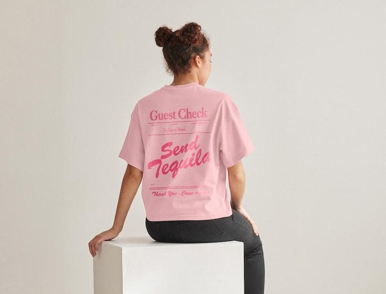 Send Tequila Tshirt, Pink Alcohol Party Clothing, Funny Alcoholic Tee Gift, Tequila shirt, drink shirts, unisex shirt, Bachelorette Shirt style 02