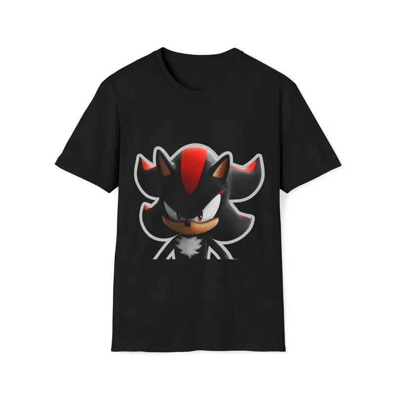 Shadow the Hedgehog T-Shirt, Graphic Tee Tops Underwear Crewneck Menswear T Shirt