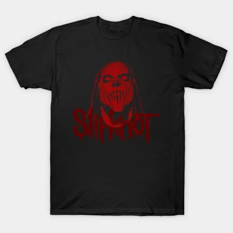 Sliiipknot Band Graphic Tee T-Shirt Cotton Shortsleeve Gift Fan Hip Hop Music - Classic Cotton Fabric Menswear - Shirt Graphic Shirt