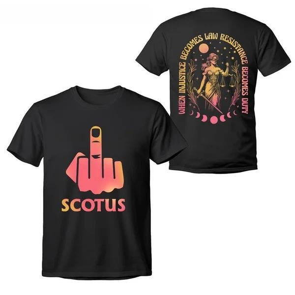 Sonia Samra Scotus T-shirt, Fck Abortion The Court Rights Are Human Rights Sweatshirt, Unisex Graphic Tee, Smooth Fabric, Aesthetic Streetwear Vibe