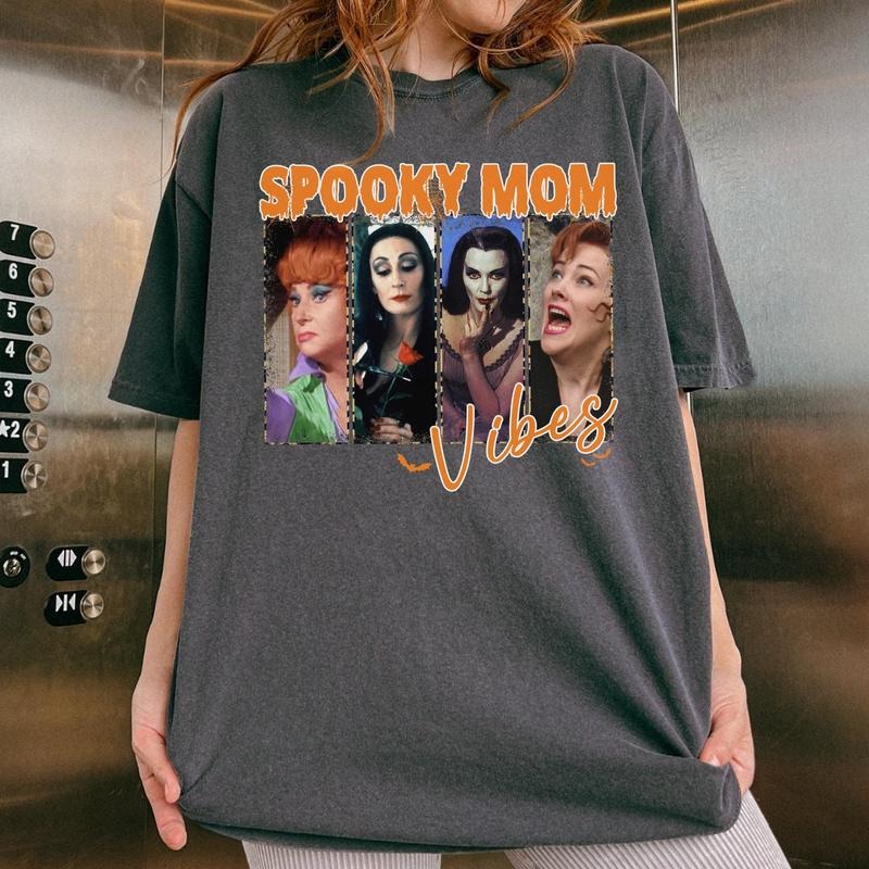 Spooky Mom Shirt Horr0r, Horr0r Shirt, Halloween FUNNY Shirt Sweatshirt, Hoodie, Comfort Colors