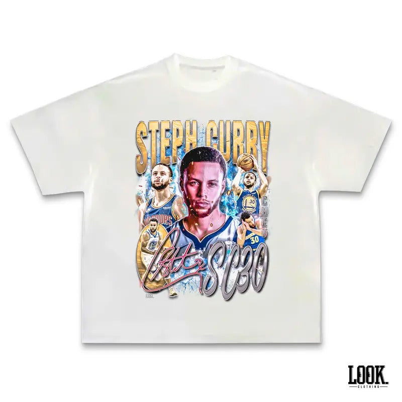 Steph Curry 'SC30' - Graphic Tee | Vintage Tee Graphic T-Shirt Sweatshirt Hoodie | Sport Tee - Gift For Fan