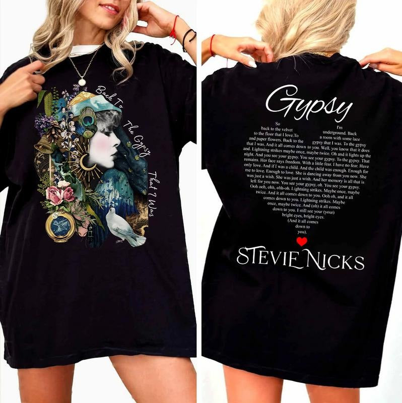 Stevie Nicks Shirt Sweatshirt Hoodie, 2024 Stevie Nicks Live In Concert Shirt, Vintage Stevie Nicks Shirt Fan Gifts