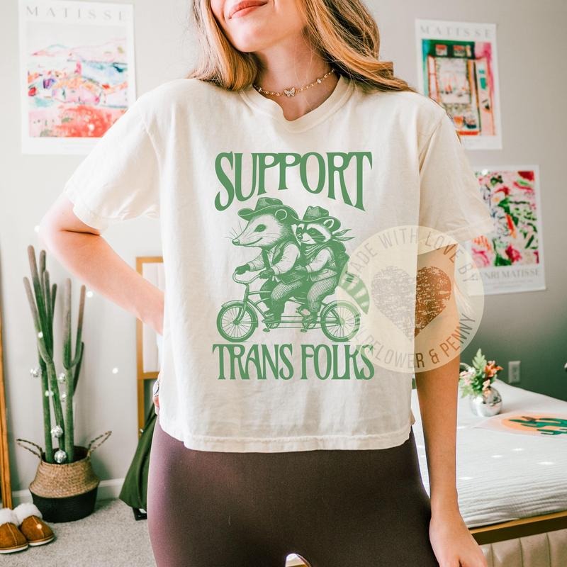 Support Trans Folks,Gay Rights Shirt,Funny Lgbtqia pride,Trans tee