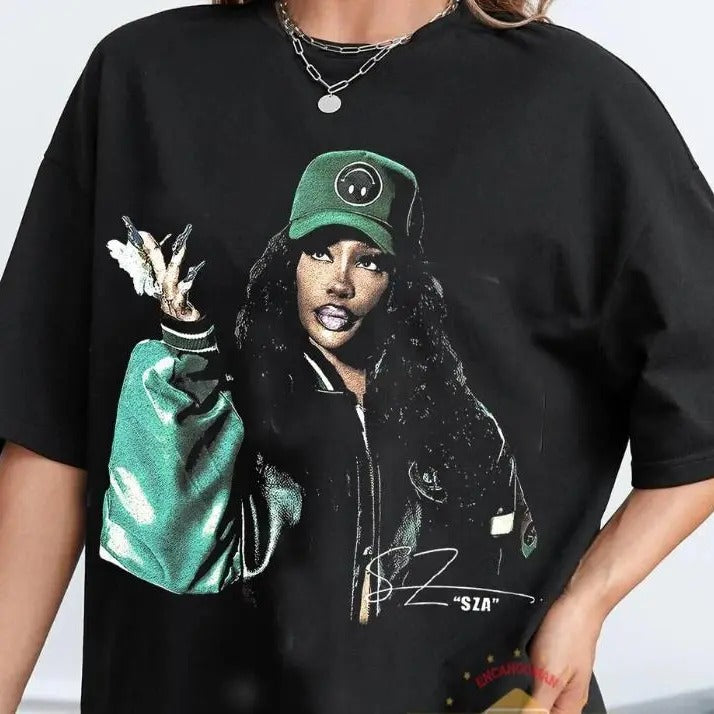 Sza Vintage Style Shirt, Sza New Bootleg 90S T-Shirt