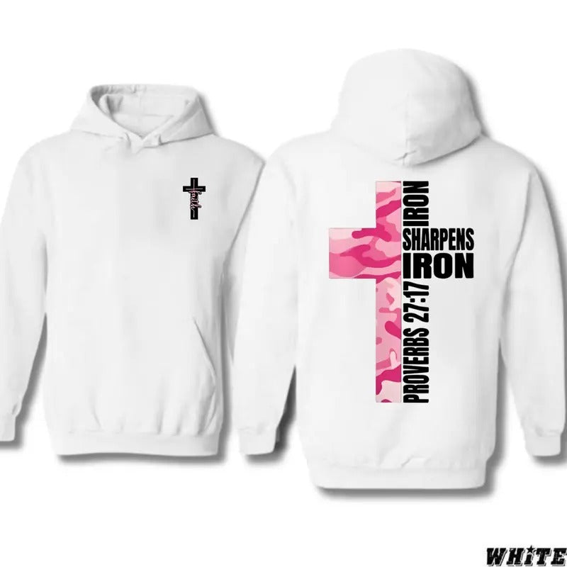 Faith Shirt Pink Camo Cross Christian Best Friend Bible Verse Shirt for Men and Women - Hoodie/T-Shirt Menswear Womenswear