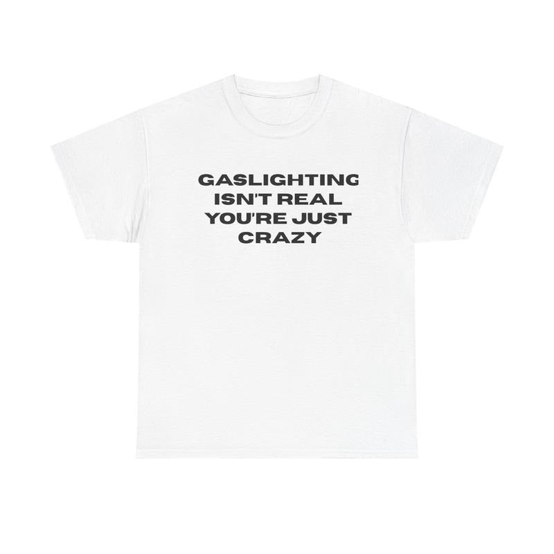 THE GASLIGHT SHIRT - Tshirt Casual Classic Cotton Fashion Menswear Tee Streetwear Unisex