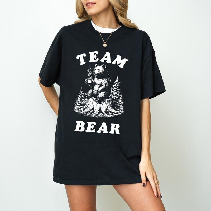 Team Bear Shirt, I Choose The Bear Shirt, Man vs Bear Shirt, Team Bear Gift, 4B(ear) Movement, Funny Feminist Shirt