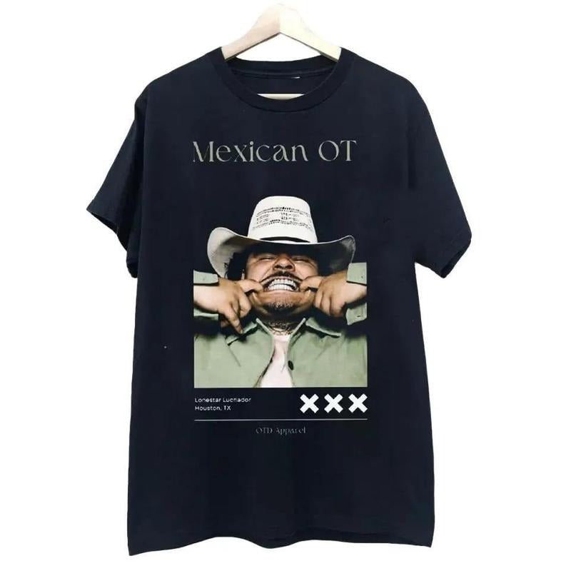 That Mexican OT Lonestar Luchador T-shirt, Classic Retro Graphic Unisex Tee Gift For Men and Women