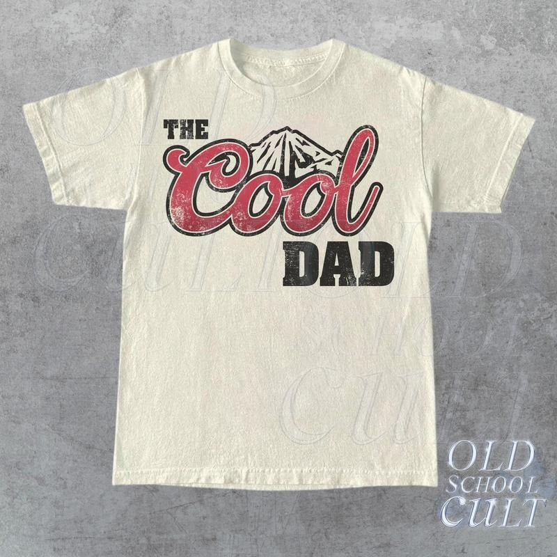 The Cool Dad 90s Cowboy T-Shirt, Vintage 2000s Graphic Western Shirt, Retro Dad Tee, Relaxed Adult Unisex Shirt, Cool Dad Shirts