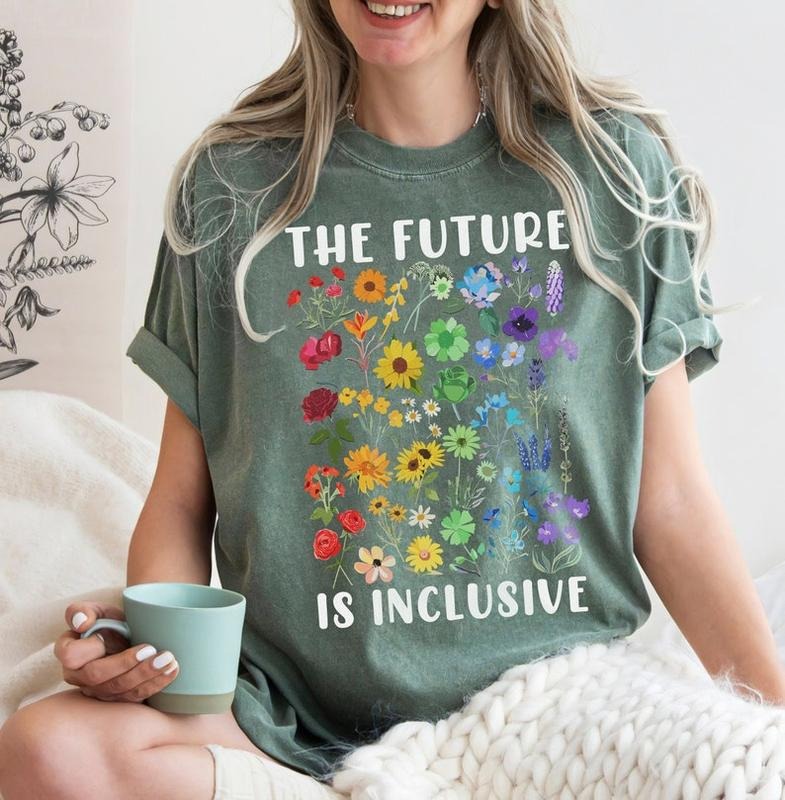 The Future is Inclusive Shirt, LGBTQ Pride Shirt, Gay Pride Shirt, Pride Month Shirt, Funny LGBT T-Shirt, Pride Month Gifts, LGBTQ+