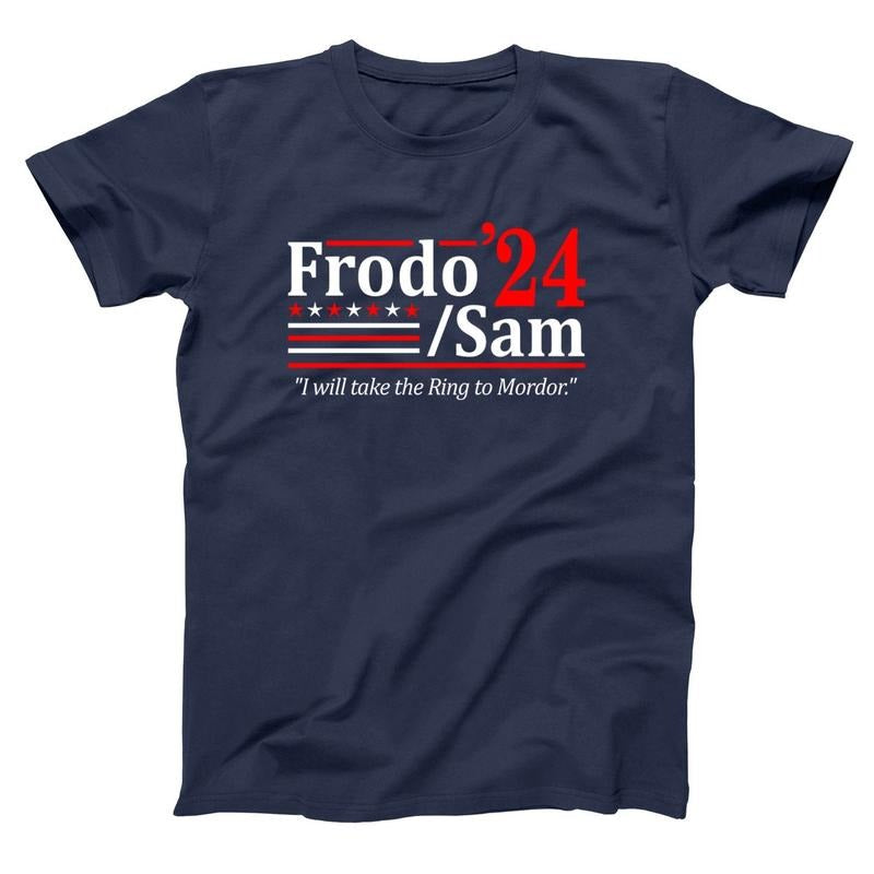 The Hobbit Duo Election 2024 - I Will Bring The Ring - funny book geek movie cosplay usa humor