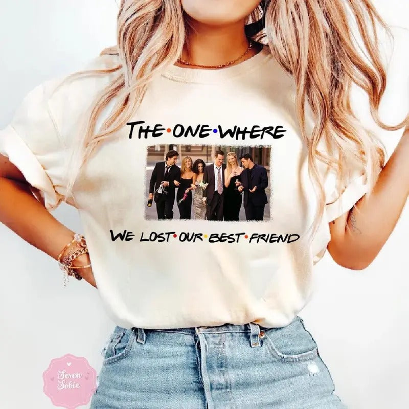 The One Where We Lout Our Best Friend Shirt, Thanksgiving Friends Shirt, Friends Turkey Shirt, Funny TV Show Tshirt, Vintage Turkey Thanksgiving Tshirt