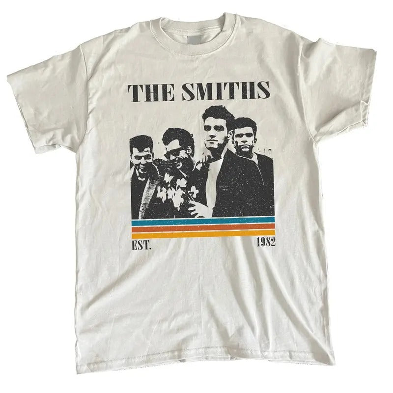 The Smiths Shirt Punk Band Vintage 80s Music Band Graphic Tee Shirt Merch Men Women Menswear Top