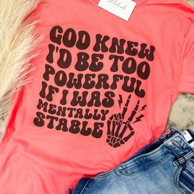 Too Powerful Graphic Tee