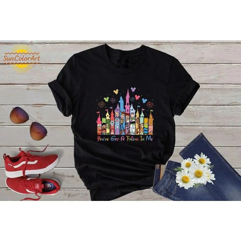 Toy Story Castle T Shirt Hoodie Sweater, Funny Toy Story Castle Shirt, Matching Squad Shirt, Family Vacation Shirt, Toy Story Shirt