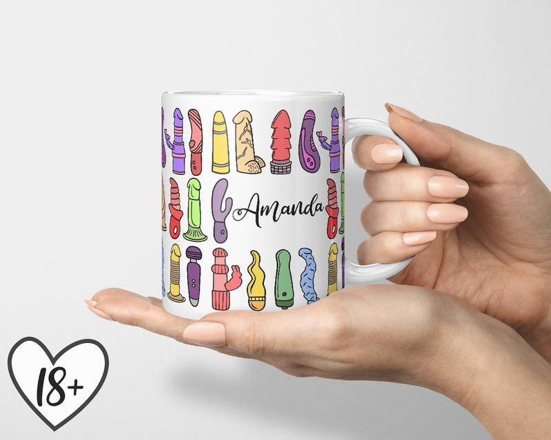 Toys Before Boys Mug, Naughty Dildo & Penis Mug, Fun Coffee Cup, 11Oz Or 15Oz, Perfect For Adults, Graphic Tees, Funny Coff