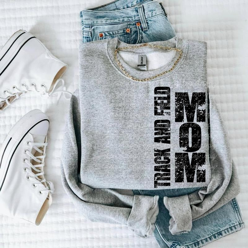 Track Mom DTF Transfers - THIS IS NOT A SHIRT