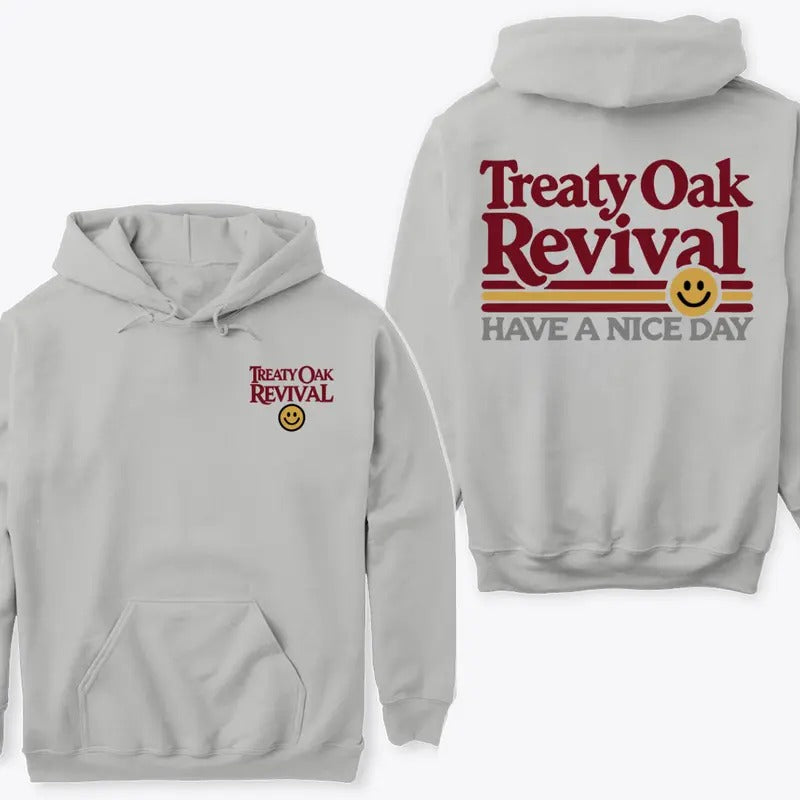 Treaty Oak Revival Graphic Sweatshirt Unisex Long Sleeve Concert Apparel Perfect Gift for Country Music Fans