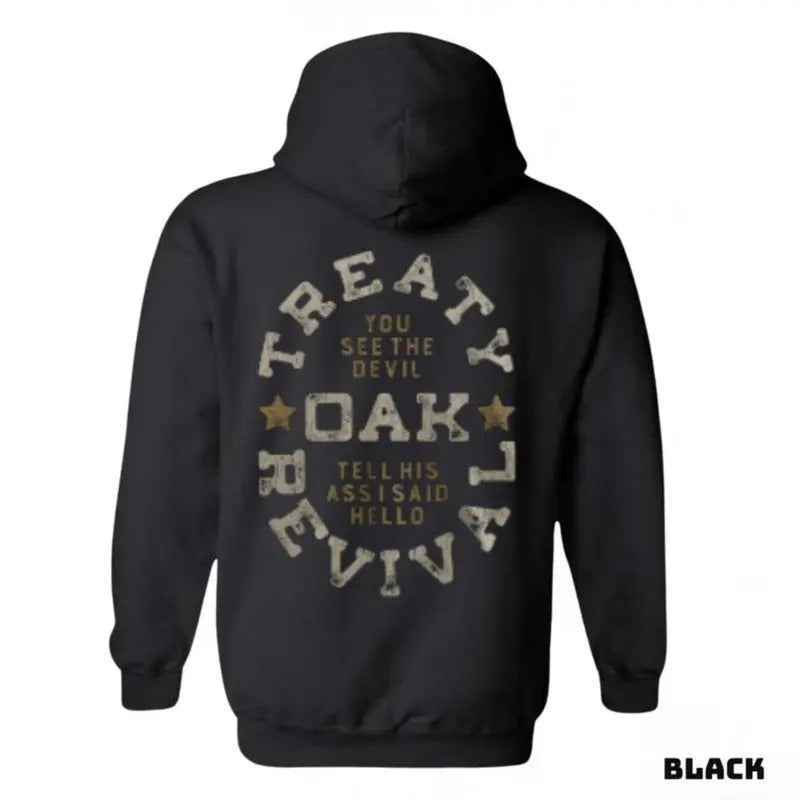 Treaty Oak Revival Hoodie - Boldly express your style with this unique hoodie - Unisex Trendy Hoodie Classic Shirrt - Graphic Tees For Women And Men - Gifts For All T-shirt Sweatshirt