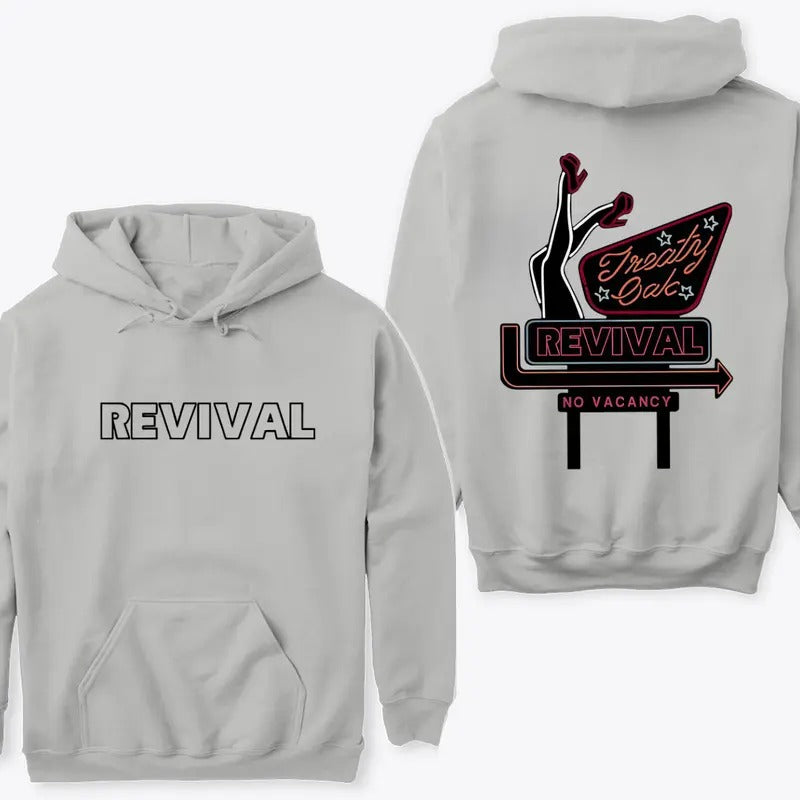Treaty Oak Revival Hoodie for Casual Wear Unisex Trendy Hoodie for Fans