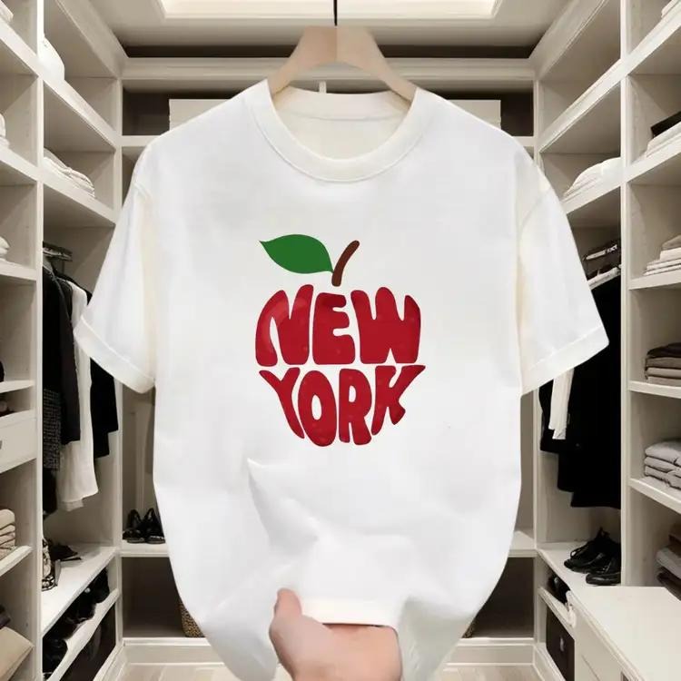 Trendy Graphic Tee, New York Vibe | Soft Cotton, Ideal for City Walks