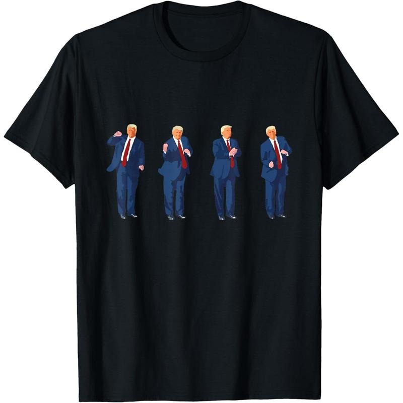 Trump Dance 4th Of July Trump 2024 T-Shirt made in usa
