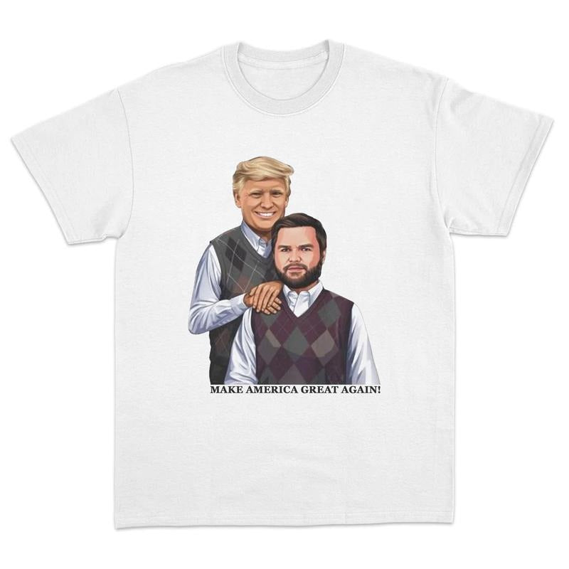 Trump Vance 2024 Shirt Trump 2024 Shirt President Donald Trump and JD Vance MAGA USA Freedom Republican Shirt Pro Trump Unisex T-Shirt Shortsleeve Man Menswear