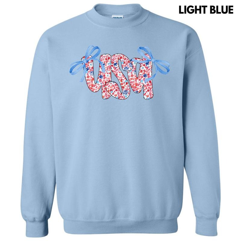 USA Ditzy Floral Sweatshirt 'NLB'