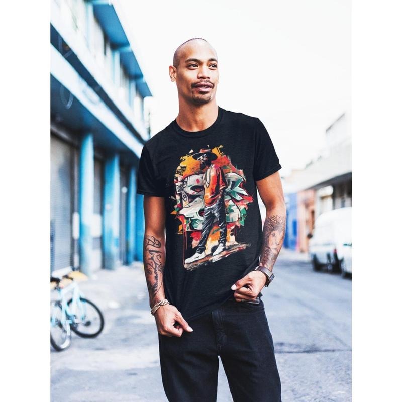 Urban Streetwear | Bad Boy Graffiti | Eco Friendly T-shirt | Urban Hip Hop Style | Rave Outfit | Street Life | Rapper Apparel | Gift made in usa