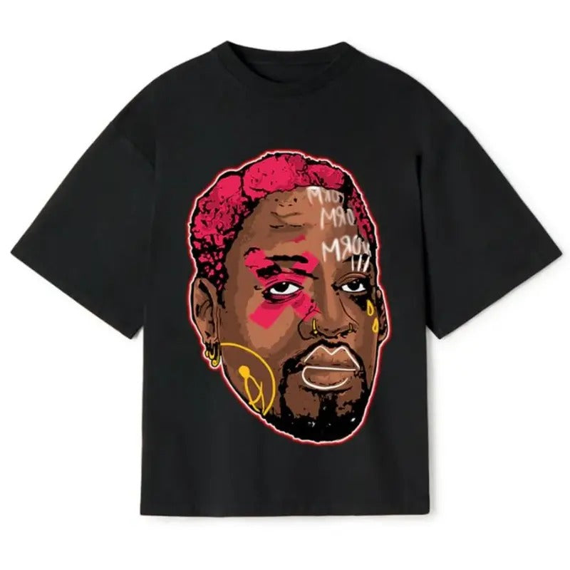 VINTAGE TEE | DENNIS RODMAN Unisex Tshirt ,gift for fan, Gift For Women Top Womenswear Underwear Tshirt