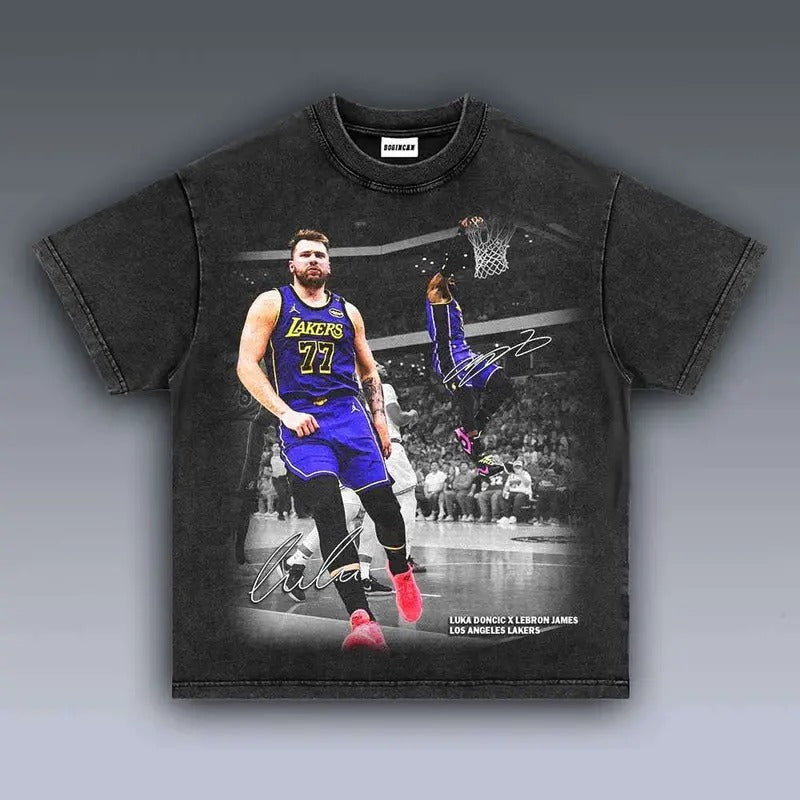 VINTAGE TEE | LUKA DUN.CIC AND LEBRON JAMES 4.2