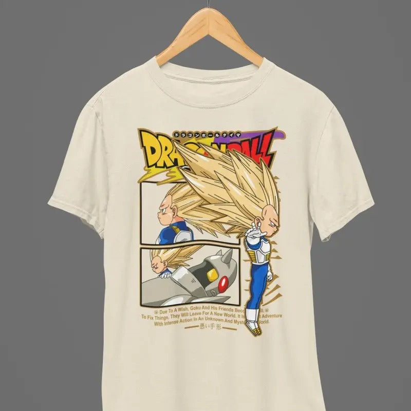 Vegeta ssj3 dragon ball Daima anime dragon ball T-shirt, Full Size Range, Perfect Fit for Everyone, Classic Fashion, Timeless