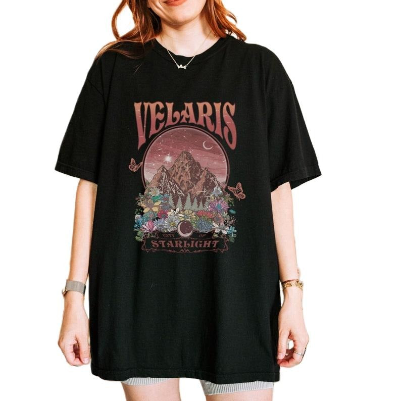 Velaris City of Starlight ACOTAR merch, The Night Court Shirt, Bookish Gift, Court of Thorns and Roses Shirt | SJM Merch