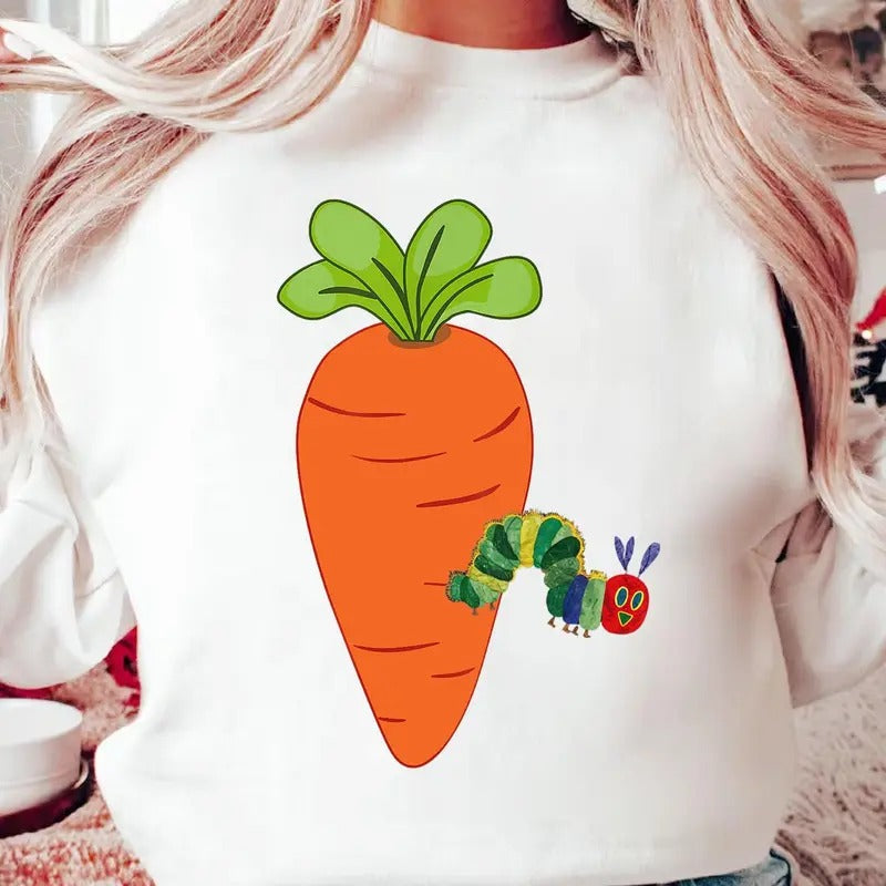 Very Hungry Caterpillar Children's Books Shirt, Cute Caterpillar Shirt, Funny Caterpillar Shirt, Caterpillar Lover Shirt, Caterpillar Shirt