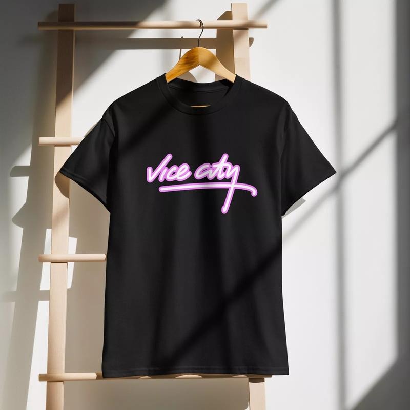 Vice City T-Shirt, Miami, Grand Theft Auto 6, GTA 6, Retro, Vintage, San Andreas