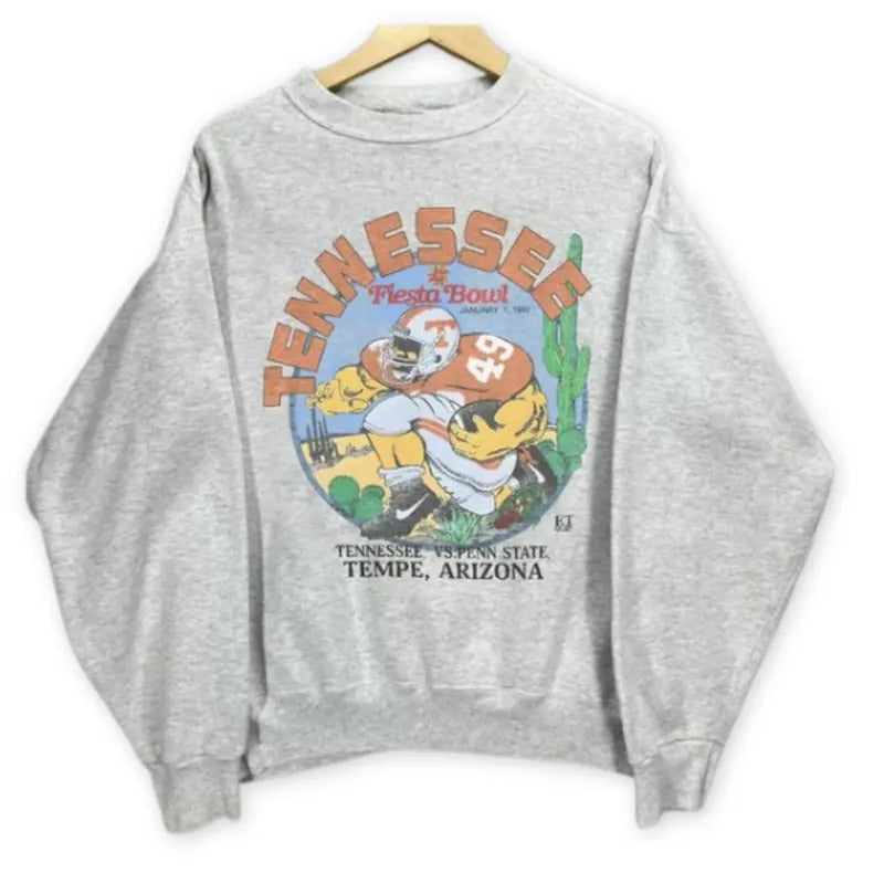 Vintage Tennessee Volunteers Football Sweater, Sweatshirt For Women Top Womenswear Football Fan