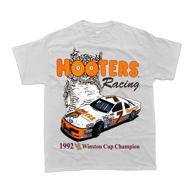 Vintage 1992 Alan Kulwicki Nascar Racing T-Shirt, Sporty Shirt, Unisex Tshirt, Men's Tshirt, Men's Clothes, Women's Tshirt, Casual Cotton Menswear