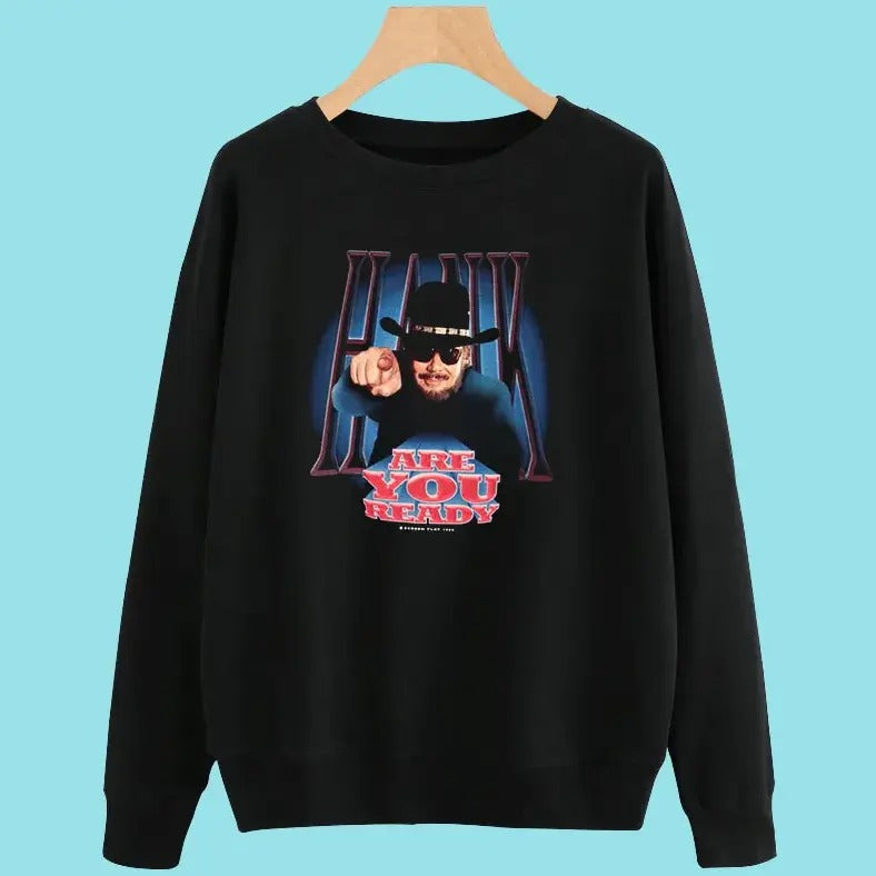 Vintage 1999 Tour Hank Williams Jr Sweatshirt With Back