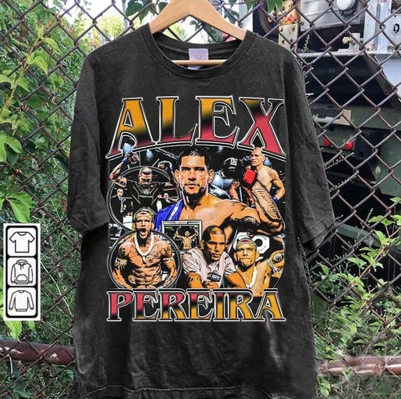 Vintage 90s Graphic Style Alex Pereira T-shirt - Alex Pereira T-shirt - Mixed Martial Artist Tee For Man and Woman Unisex T-shirt