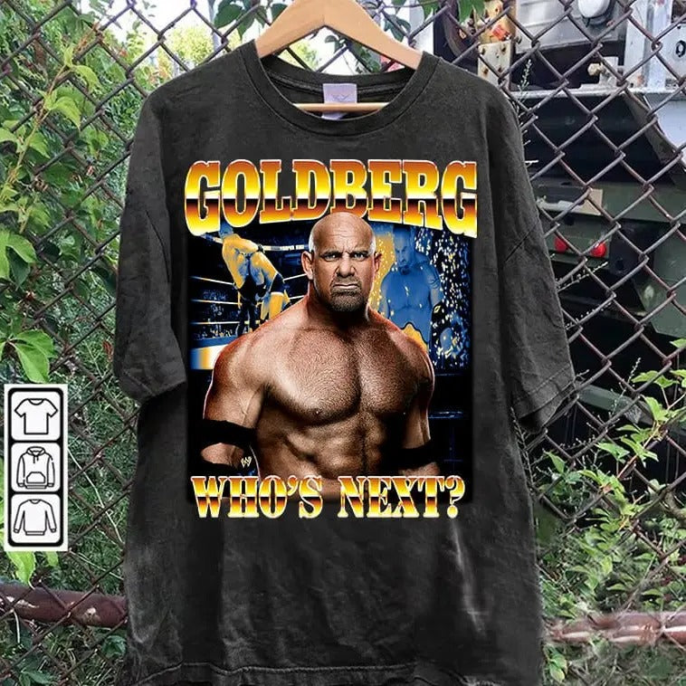 Vintage 90s Graphic Style Bill Goldberg T-shirt - Bill Goldberg T-shirt - American Professional Wrestler Tee For Man and Woman Unisex T-shirt