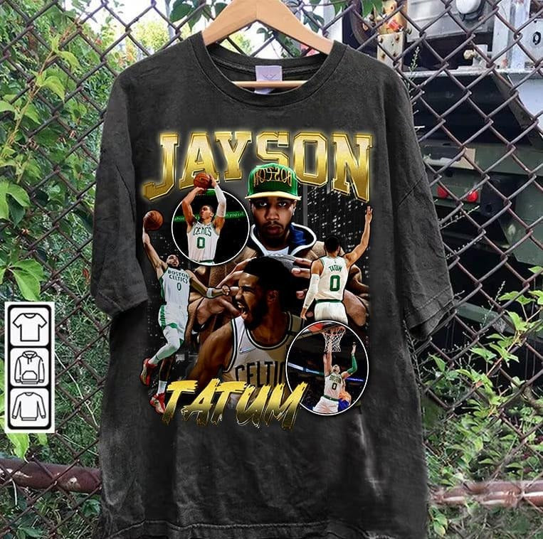 Vintage 90s Graphic Style Jayson Tatum T-shirt - Jayson Tatum Basketball Tee - Jayson Tatum Vintage Tee For Man and Woman Unisex T-shirt