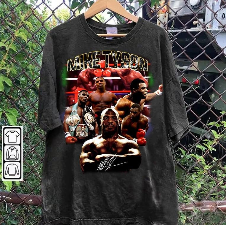 Vintage 90s Graphic Style Mike Tyson T-shirt - Kid Dynamite T-shirt - American Professional Boxer Tee For Man and Woman Unisex T-shirt-3, Gift For Fan