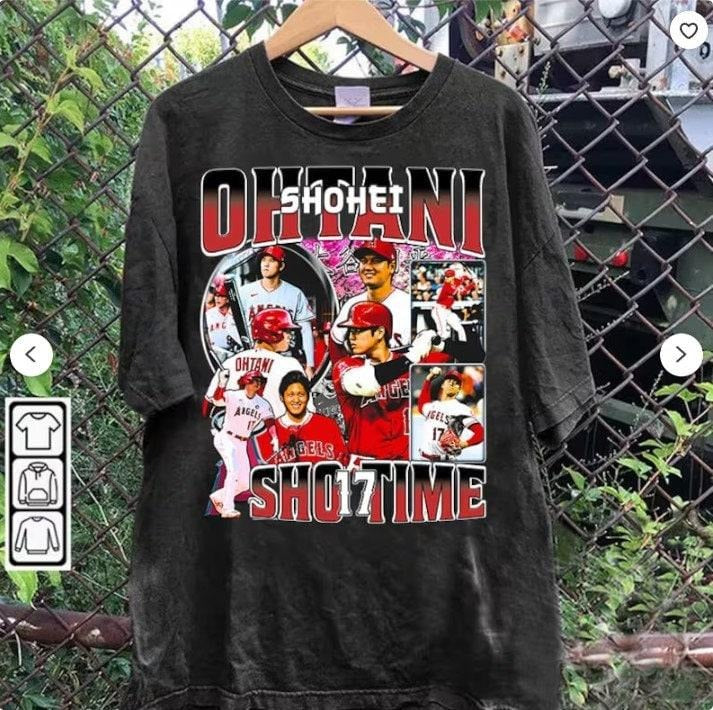 Vintage 90s Graphic Style Shohei Ohtani T-shirt - Shohei Ohtani T-shirt - Retro American Baseball Tee For Man and Woman Unisex T-shirt, Gift For Fan