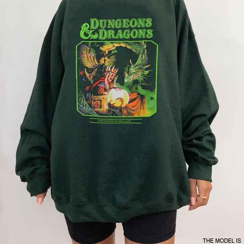 Vintage Dungeons & Dragons 1974 shirt, DnD shirt, Dungeon Master shirt Womenswear Hoodie Sweaters Tops Sweatshirts Comfort Pullover Casual